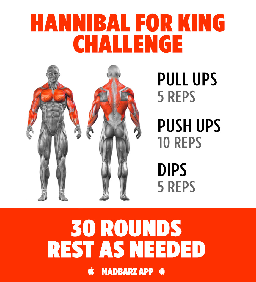 hannibal for king workout routine