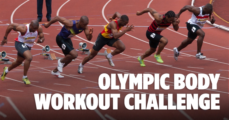 Get ripped like sprinters: Olympic body training challenge