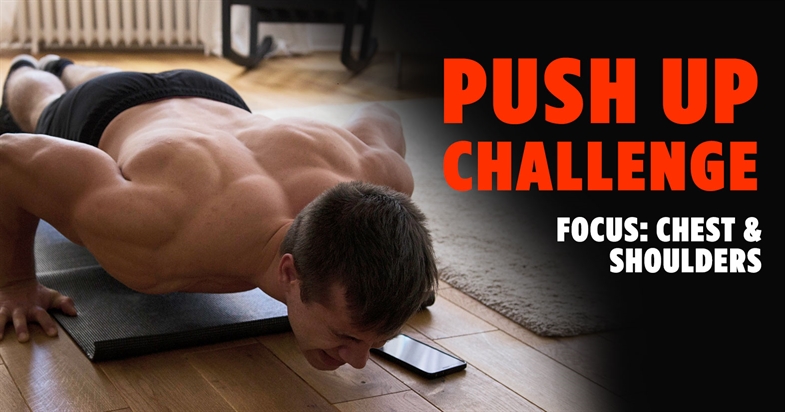 Push Up Challenge - Chest & Shoulders Workout