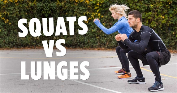 Squats VS Lunges: What's the difference
