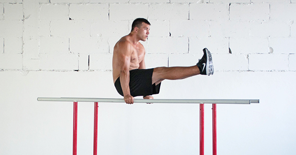 Parallel bar discount exercises for abs