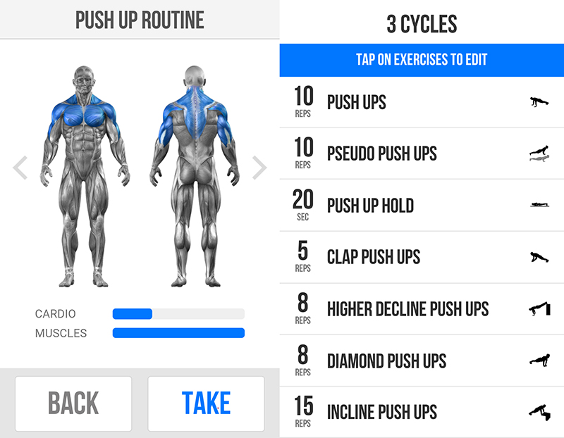 push up regimen